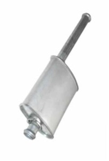 NRC6433 - Exhaust front silencer classic 110 up to VIN 267907  by Allmakes, BritpartExhaust Part Land Rover Range Rover Defender