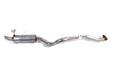 NRC8889 - exhaust pipe tail 90 2.5NA rear silencer Exhaust Part Land Rover Range Rover Defender