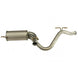 ESR2382 - silencer exhaust 90 300TDI MA  by ALLMAKESExhaust Part Land Rover Range Rover Defender