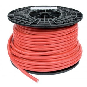 startkabel rood - Startkabel 35MM2 rood 1 meter accukabel soepel