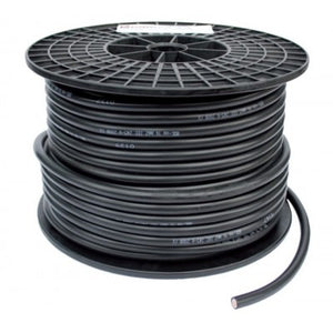 Startkabel zwart - Startkabel 35MM2 zwart 1 meter accukabel soepel
