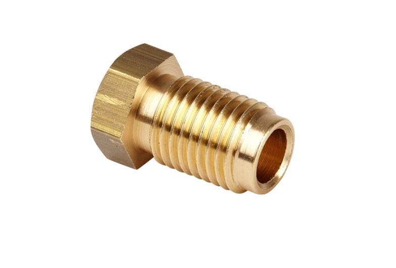 HU14 - Union imp. male 7/16"-20unf 1/4" pipe Brake Part Land Rover Range Rover Defender, Series