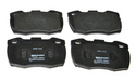 SFP000260BP - Brake pads front BRITPART- XD  by Britpart, Britpart XDBrake Part Land Rover Range Rover Defender