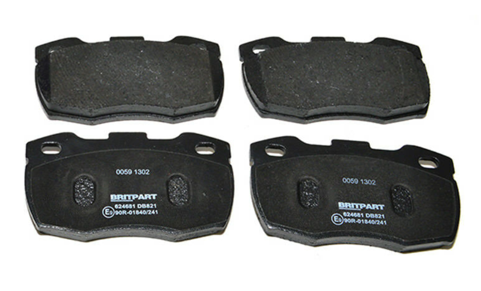 SFP000260BP - Brake pads front BRITPART- XD  by Britpart, Britpart XDBrake Part Land Rover Range Rover Defender