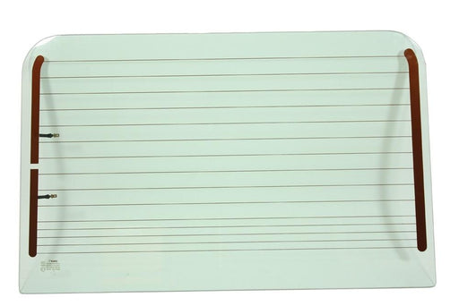 MTC8951 - Glass Window Rear Heated Sundym (90/110) 5mm  by Allmakes, BritpartExhaust Part Land Rover Range Rover Defender, Series