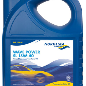 72080005 - 15W40 multigrade oil 5 ltr wave power