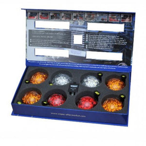 GL1192 - Light Kit LED Colour + relay (8pcs) WIPAC