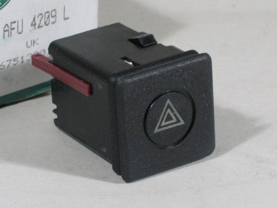AFU4209L - Switch-push push hazard GENUINE LR  by Land RoverElectrical Part Land Rover Range Rover Defender, Range Rover