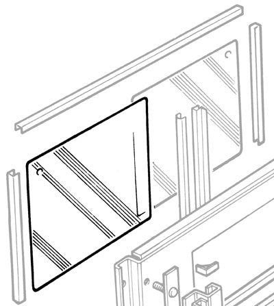MTC5314 - Glass GENUINE LR  by Land RoverFuel System Part Land Rover Range Rover Defender, Series
