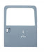 RTC6247 - Rear Door (with holes)  by AftermarketBody Part Land Rover Range Rover Defender, Series