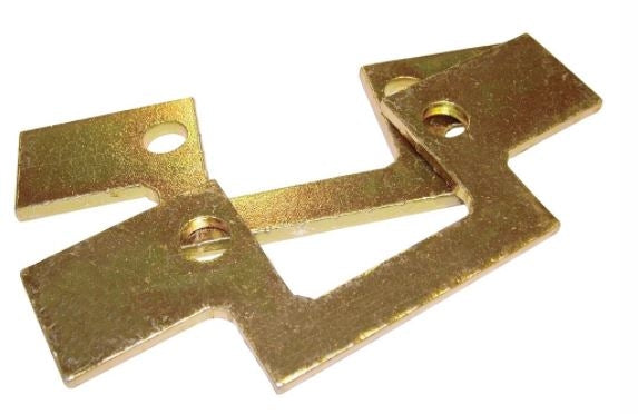 TF505 - Spring Retainers - Front Plates (pair)  by AftermarketSteering or Suspension Part Land Rover Range Rover Defender, Discovery, Range Rover