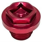 ERR4686RED - Vuldoppen - Rood geanodiseerd aluminium