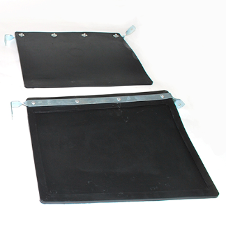 320601 - mudflaps front SIII pair  by AllMakesBody Part Land Rover Range Rover Series