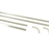 BA 1900 - Kit Retainer Glass Safari Door Alu Strips