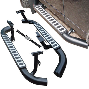 LR008379 - Side steps 90 Fire and Ice silver (pair)