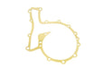 ERR2428 - Water pump gasket V8  by AftermarketEngine Part Land Rover Range Rover Defender, Discovery, Range Rover, Series