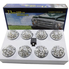 BA 9718 - LED 73mm heldere lamp upgradekit voor Defender & Series voertuigen