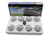 BA 9718 - LED 73mm Clear Lamp Upgrade Kit for Defender & Series Vehicles Electrical Part Land Rover Range Rover Defender, Series