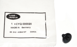 CYQ000020 - Plastic Drive Rivet - Wheel Arch Liner  by Land RoverHardware Part Land Rover Range Rover Freelander 1