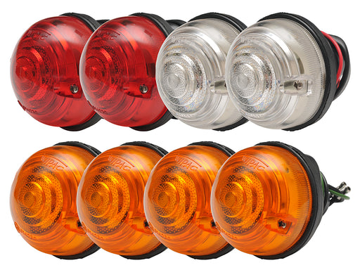 DA1077G - Coloured Lamp Kit – 73mm – To 300TDi Electrical Part Land Rover Range Rover Defender, Series