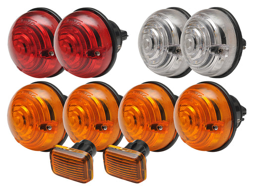 DA1080G - Coloured Lamp Kit – 73mm – From 300TDi Electrical Part Land Rover Range Rover Defender