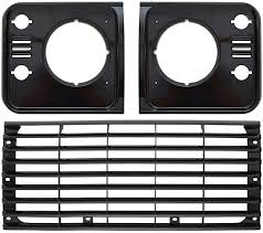 GA1357 - Grille & Headlight Surround Set  by AftermarketElectrical Part Land Rover Range Rover Defender