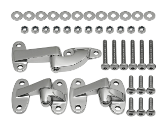 DA1392 - Defender & Series Rear Door Hinge Kit – Stainless Steel  by BritpartBody Part Land Rover Range Rover Defender, Series
