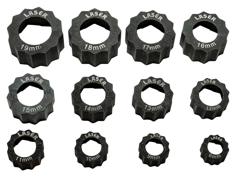 DA1878 - Damaged Nut/Bolt Extractor Set 12PC  by Laser Land Rover Range Rover 