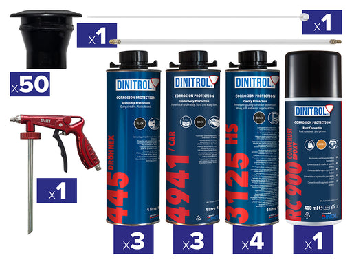 DA1988 - Dinitrol Rust Proofing Kit - Litre  by Dinitrol Land Rover Range Rover 
