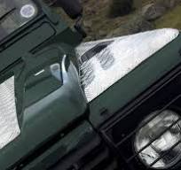 DA2066 - Bonnet Protector aluminium (Non PUMA)  by AftermarketBody Part Land Rover Range Rover Defender