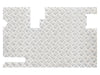 DA2068 - Rear Door Plate - With Wiper - Defender 2002 On  Land Rover Range Rover 
