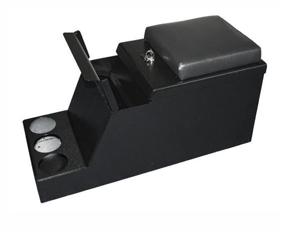 DA2149 - Lockable Security Cubby Box with Cup Holders  by AftermarketInterior Accessory Land Rover Range Rover Defender, Series
