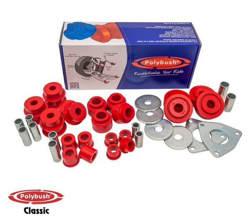 DA2220 - Polybush Suspension Set 2 (Red)  by PolybushSteering or Suspension Part Land Rover Range Rover Defender, Discovery, Range Rover
