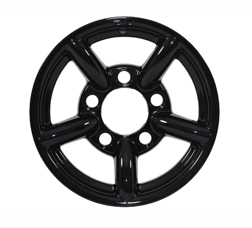 DA2436 - Zu Alloy Wheel 16 x 7 Gloss Black Wheel System Part Land Rover Range Rover Defender, Discovery, Range Rover