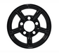 DA2436 - Zu Alloy Wheel 16 x 7 Gloss Black Wheel System Part Land Rover Range Rover Defender, Discovery, Range Rover