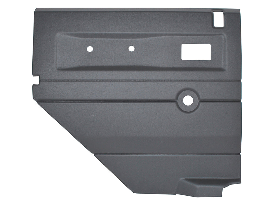 DA2483 - Plas Door Case Kit 2ND Row Man Wind LH Grey - Defender to 2007  Land Rover Range Rover 