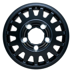 DA2489 - 16 x 7 Maxtrac Blindo Lichtmetaal Zwart 5 x 165PCD Offset Et15