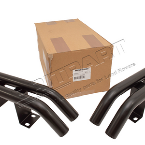 DA2071 - Rear Bumperettes Tubular – Black (Pair)