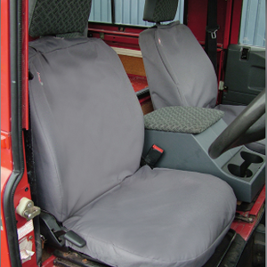DA2815GREY - Waterproof Seat Covers | Front 3-Seater (Grey)