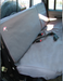DA2816GREY - Waterproof Rear Seat Covers | 60/40 Split (Grey)  by Aftermarket, BritpartInterior Accessory Land Rover Range Rover Defender