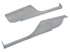 DA2950 - Pair of Galv Rear Mudflap Brackets - Defender 110/130  Land Rover Range Rover 
