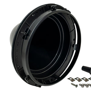 DA3010B - HEADLAMP MOUNTING KIT - BLACK BEZEL - SERIES & DEF
