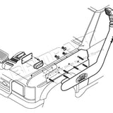 DA3023 - Snorkel Links - Discovery 2 TD5/V8 99 - Safari