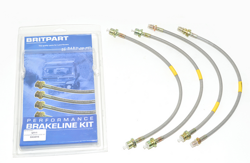 DA3401S - Brake Hose Kit Standard Kit (VIN 4A683088) - Defender  by AftermarketBrake Part Land Rover Range Rover Defender