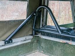 DA3554 - Seat Belt Anchorage Frame (Soft Top)  by BritpartInterior Accessory Land Rover Range Rover Defender, Series