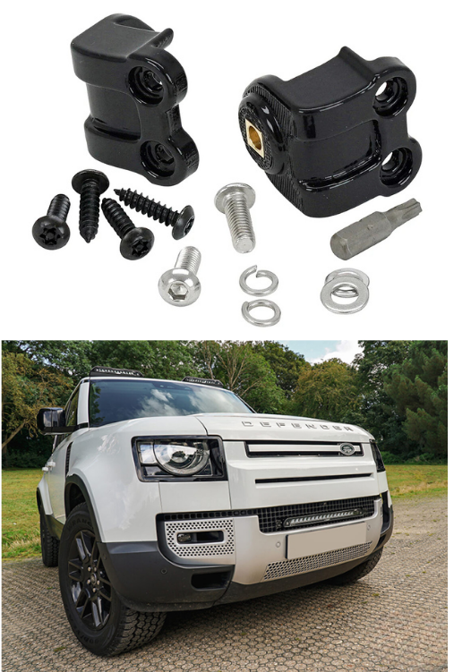 DA3712 - Lazer Linear-18 LED Driving Light and Mounting Kit  by LazerElectrical Part Land Rover Range Rover Defender