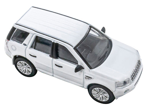DA3918 - Diecast 1:76 Scale Model - Fuji White Freelander 2  Land Rover Range Rover 