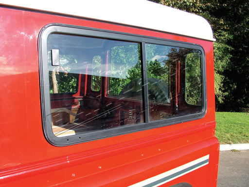 DA4033GREEN - Sliding Window Kit - Tinted Green (Pair)  by AftermarketBody Part Land Rover Range Rover Defender, Series
