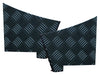 DA4073B - Rear Wing Protectors 90 Pair - Black Body Part Land Rover Range Rover Defender