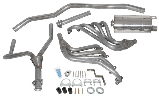 DA4230 - Exhaust Petrol Sports+manifol - 110 3.5 V8  by Double SS Land Rover Range Rover 
